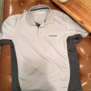 Columbia Polo Shirt: Size Small